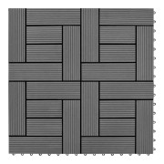 Homestorecity 22 st Terrastegels 30x30 cm 2 m² HKC grijs 2