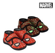 Tofflorna Spiderman Röd