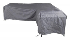 Möbelskydd L-Form - 203x203x80x86 cm - Grå