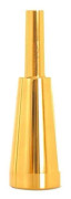 Mini c-trumpet, pläterad bärbar munstycke i mässing, tillbehör för munstycksinstrument