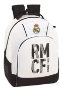 Skolryggsäck Real Madrid C.F. Vit Svart