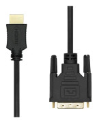 ProXtend - Adapterkabel - HDMI hane till DVI-D hane - 3 m - trippelskärmad - svart - stöd för 1080p
