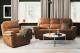 SAAR 3-sits Soffa Brun