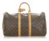 Pre-owned Louis Vuitton Monogram Keepall 45 Brown