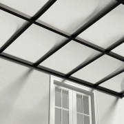 Polykarbonatskivor 8 st 6 mm 140x61 cm