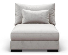 HAVANA Mittmodul Sammet Vit