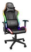 Trust Gaming GXT 716 Rizza - Spelstol - ergonomisk - armstöd - lutning - svängtapp - metallram, polyuretanläder