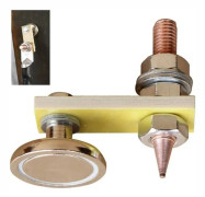 Små magnetiska svetsmagneter markklämmahållare