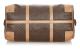 Pre-owned Celine Macadam Boston Bag Brown