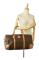 Pre-owned Celine Macadam Boston Bag Brown