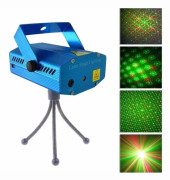 Laserprojektor för Disco och fest - Grön och Röd Laser