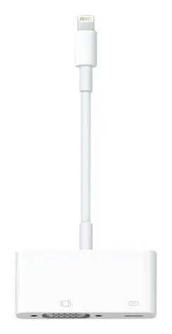 Original Apple Lightning till VGA adapter