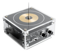 Platt teslaspole, högfrekvent, spänning bluetooth musik