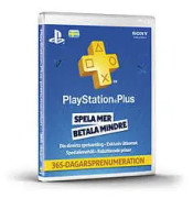 Sony PlayStation Plus 1 Year Subscription Card
