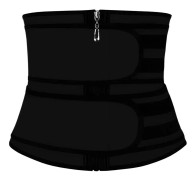 Waist Trainer med Två Band - Svart