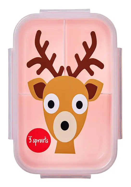 3 Sprouts - Bento Box - Pink Deer