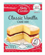 Betty Crocker Velvety Vanilla Cake Mix EU 425g