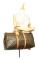 Pre-owned Louis Vuitton Monogram Keepall 50 Brown