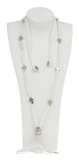 GEAR BY RBS Hörlur/Halsband In-Ear Mic - Vit