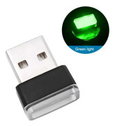 Led neon mini usb atmosfär lampa ljus bil