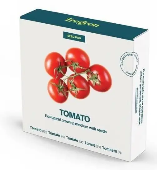 TREGEN Körsbärstomatsats - För inomhusgrönsaksträdgård (Set med 2)