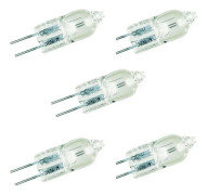 SYLVANIA Set med 5 Ecohalo Capsule G4 20 W glödlampor motsvarande 25 W.
