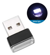 Led neon mini usb atmosfär lampa ljus bil