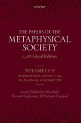The Papers of the Metaphysical Society, 1869-1880