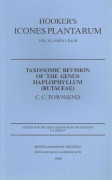 Taxonomic Revision of the Genus Haplophyllum (Rutaceae)