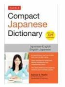 Tuttle Compact Japanese Dictionary