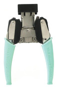 Crop-A-Dile Corner Chomper Tool - Rounded Aqua