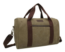 iEnjoy olivgrön träningsväska eller weekendbags i slitstark tyg