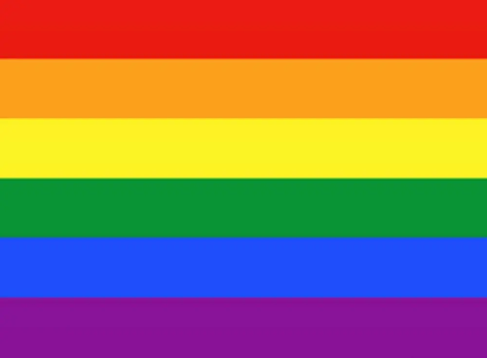 Stor Prideflagga / Regnbågsflagga