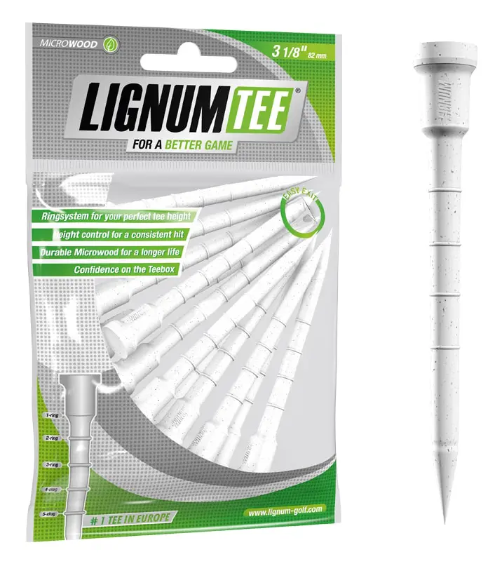 Pegg - Lignum Tee 82mm 12-pack