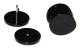 Fake Plugg - Svart- 8 mm
