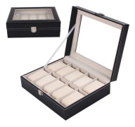 Lyxig Klockbox / Klocklåda / Urbox / Urboxs för 10 klockor