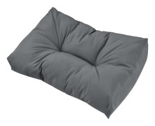 [en.casa] Ryggdyna till lastpallar-60x40x12cm-ljusgrå-inom/utomhusbruk
