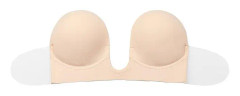 Bye Bra U-Style Självhäftande Bra Nude Strl D