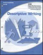 High-Performance Writing Intermediate Level, Descriptive Writing