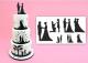 Wedding Silhouette Patchwork Utstickare