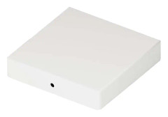 Jabo Platt Stolplock 13,6x13,6 Vit