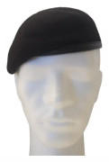 Svart ARMY BERET Armébasker