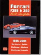 Ferrari F355 & 360 Gold Portfolio 1995 - 2004