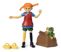 Pippi och Lilla Gubben - Figurset Micki