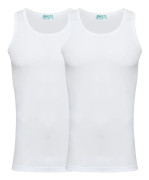 2-pack tank-top - organic cotton - white