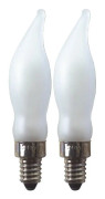 Jullampa LED E10 230V 0,6W Matt 2-pack