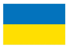 Flagga Ukraina