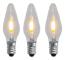 Universal LED Filament E10 23-55V 5lm 1900K 3-Pack