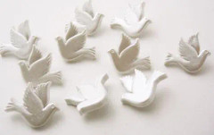 Mini Figurer - Pärlemo - Doves