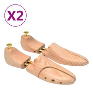 Skoblock 2 par stl. 40-41 massiv furu